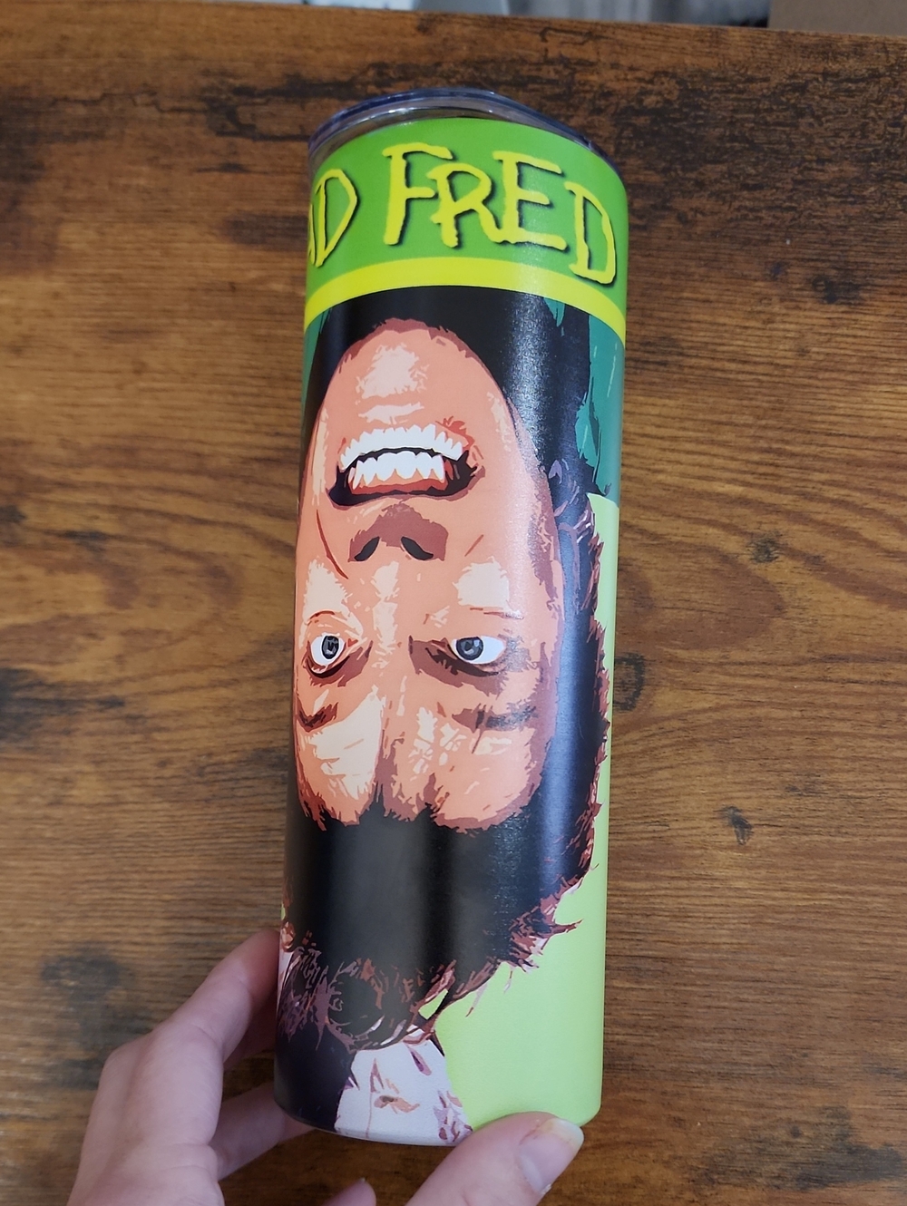 Drop Dead Fred Stainless Steel Tumbler Leakproof, Doublewalled Vacuum Insulated